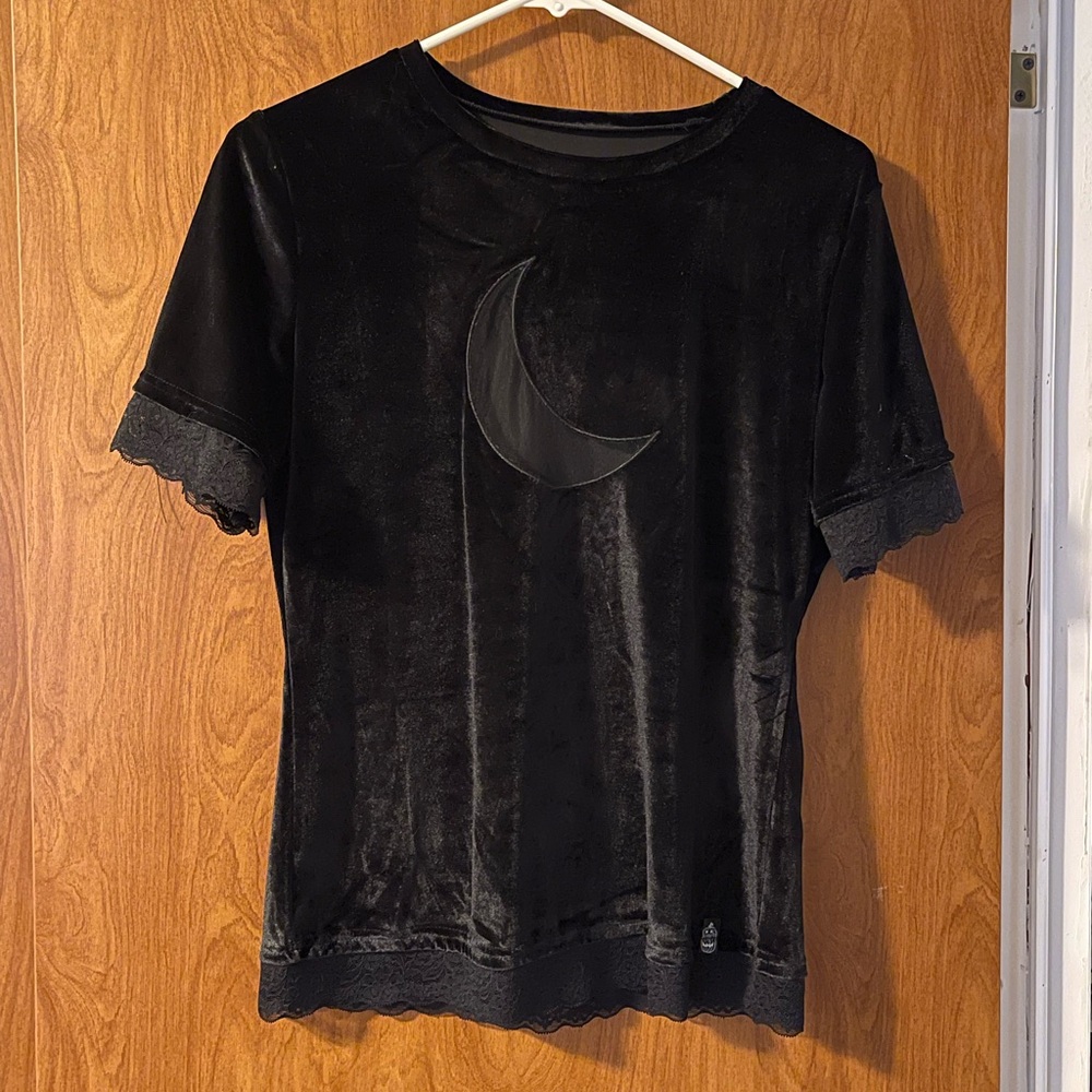 Forest Ink Black Velvet T-Shirt